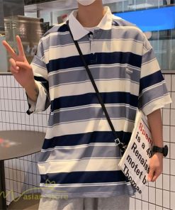 Tシャツ | ポロシャツ メンズ ボーダー 半袖シャツ カットソー メンズゆったり カジュアル 夏新作 おしゃれ ポロ サマーシャツ カッコウイイ 夏 プレゼント 上品