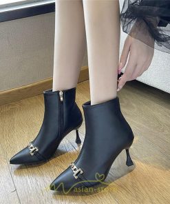 ショートブーツ | ブーツ レディース 履きやすい 痛くない 柔らかい 疲れない カジュアル 旅行 お出かけ 帰省 ドライブ 黒 オフィス セレモニー カーキ ブラック