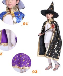 (子供)その他 | 子供 衣装 マント ハロウィン 帽子 魔女 魔法使い コスチューム