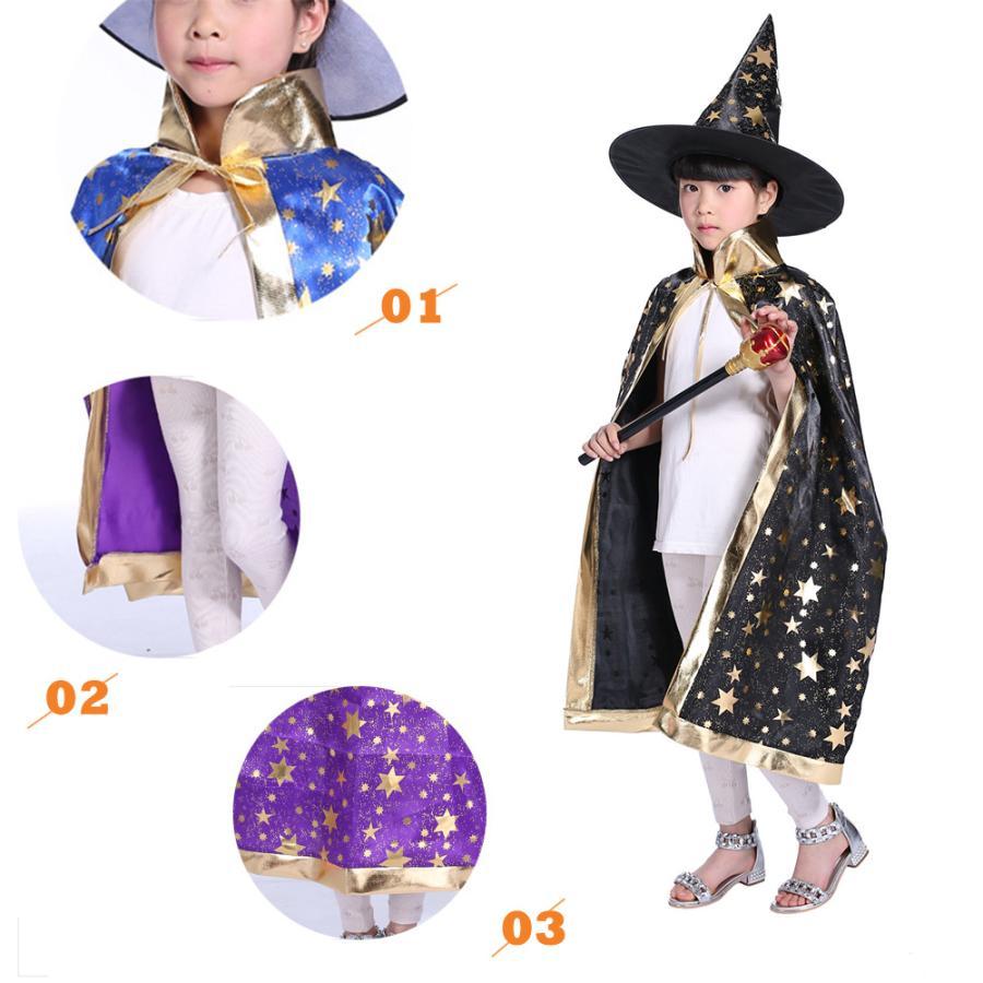 (子供)その他 | 子供 衣装 マント ハロウィン 帽子 魔女 魔法使い コスチューム