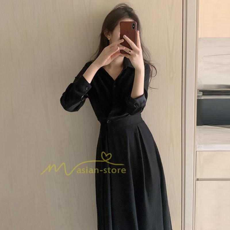 マキシ | 【大人風ロングワンピ】ワンピース レディース 夏 シンプル 無地 大人 マキシ丈 通勤着 20代30代40代50代 韓国ファッション エレガント 上品 ロングワンピース