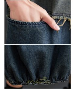 デニムワンピース | デニム ワンピース 春 秋 長袖 レディース カジュアル ひざ下 ミモレ丈 ゆったり 体型カバー ワンピ おしゃれ ワンピース 可愛い 大きいサイズ