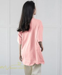 ｔシャツ・カットソー | Tシャツ 半袖 レディース トップス 無地 9色 ゆったり お出かけ スポーツ 日常 夏 丸首 春夏新作 コットン 可愛い クルーネック おしゃれ シンプル