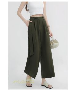 ワイドパンツ | ガウチョパンツ レディース 春 夏 秋 ボトムス 40代 美脚 無地 9分丈 ロング丈 ハイウェスト カジュアル 20代 可愛い 普段着 上品 ゆったり 30代