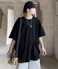 Tシャツ | メンズ 無地 カットソー 半袖 クルーネック カジュアル ポケット 半袖大きいサイズ 着回し 夏新作 サマー ルームウェア ゆったり トップス