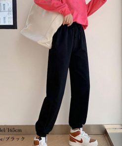 サルエルパンツ | ロングパンツ カジュアル 無地 ウエストゴム ヨガウェアパンツ レディース 韓国 スウエットパンツ
