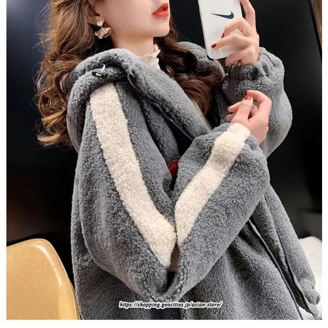 パーカー | レディース 長袖ジャケット 裏起毛 暖かい 防風 売れ筋 アウター 大きいサイズ フード付き 防寒着 シンプル 部屋着 あったか ボア 防寒 長袖 送料無料