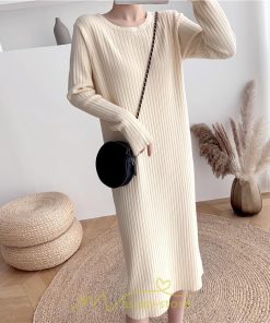 ニットワンピース | レディース 冬 きれいめ ロング おしゃれ 秋冬 長袖 送料無料 可愛い 上品 秋冬コーデ 小柄 萌え袖 20代30代40代50代 がーりー