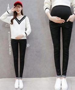 セール | マタニティデニムパンツ テーパードパンツ 産前産後 着痩せ 妊婦パンツ 妊娠パンツ デニムパンツ 調整できる 春 秋 無地 可愛い マタニティ ママ お腹包み