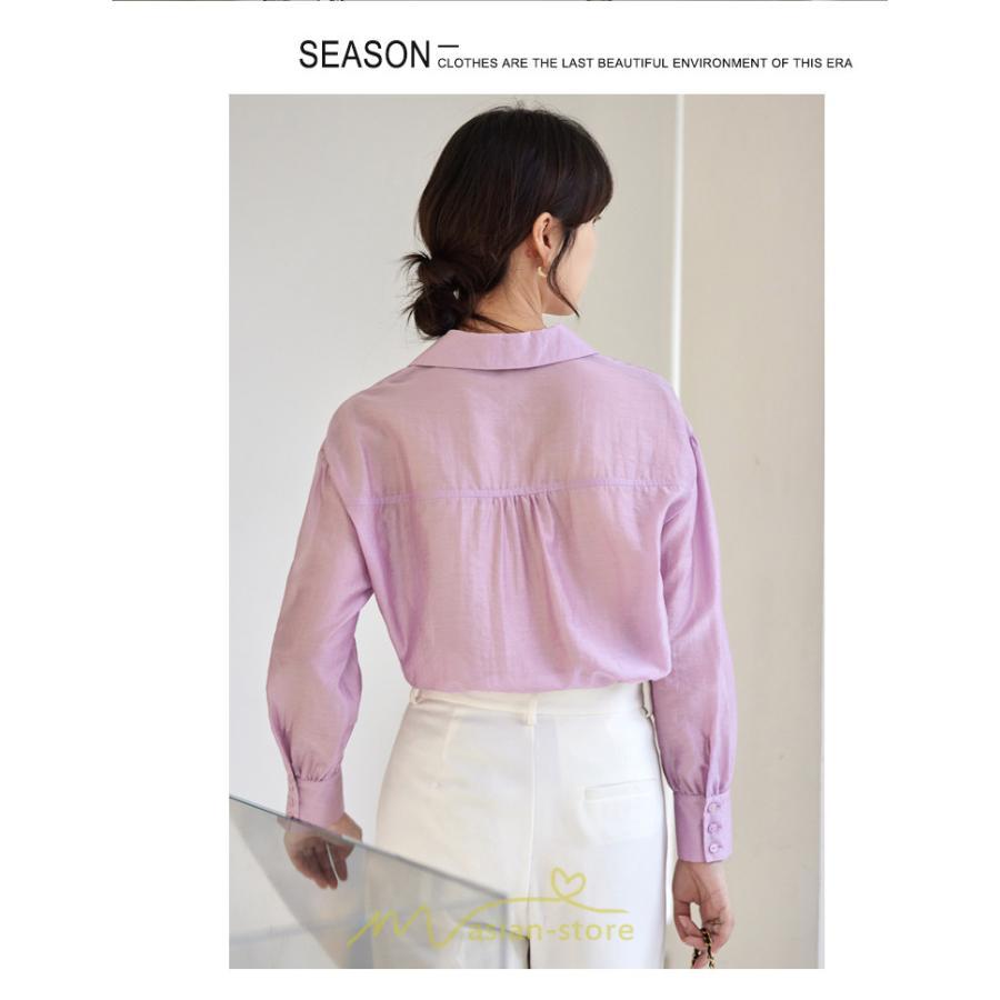 シャツ・ブラウス | ブラウス トップス レディース Vネック秋 蝶結び 可愛い トップス きれいめ フォーマル 上品 通勤 OL 20代30代40代50代 高品質 フェミニン