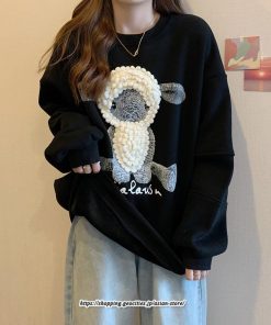 パーカー | トレーナー レディース スウェット 大きいサイズ 韓国 トップス 長袖 おしゃれ 無地 秋冬 送料無料 裏起毛 部屋着 防寒 ゆったり ルームウェア 厚手