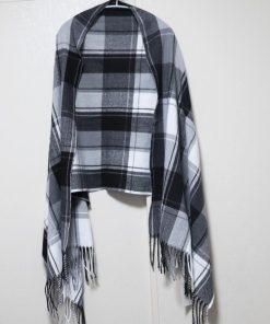 マフラー | 大判チェック柄 秋冬レディース