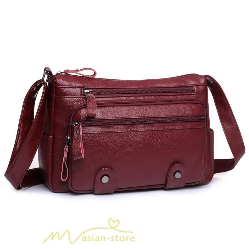 女性用バッグ | ショルダーバッグ レディース 斜めがけ カジュアル 多機能 バッグ 収納力アップ 防水 合皮バッグ シンプル 大人っぽ おしゃれ かわいい 軽量 肩掛け PUレザー