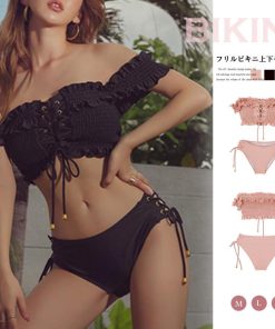 ビキニ | フリルオフショルダー韓国風