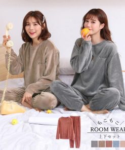 インナー・ルームウェア | フリースパジャマ 上下セット レディース