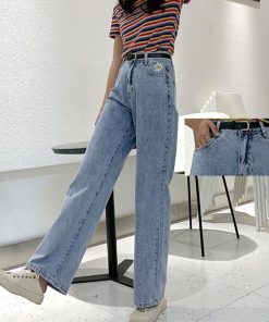 デニム | ヴィンテージライクデニム パンツ ボトムス ハイウエスト シンプル カジュアル レディース