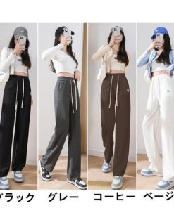 ワイドパンツ | レディース ガウチョパンツ パンツ 体型カバー ロングパンツ 大きいサイズ ボトムズ 長ズボン 春夏 着痩せ 美脚 カジュアル 新作 女性用 通学 通勤