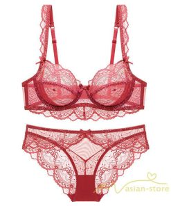 送料無料セール | ブラジャー ショーツセット 下着女性 上下セット 下着 大きいサイズ 30代 40代 脇肉 補正ブラ ワイヤーあり ナイトブラ ノンパッド レース セクシー