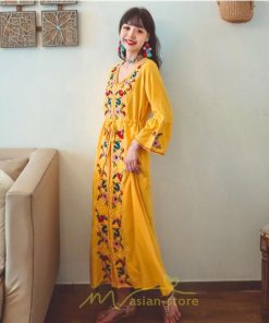 マキシ | ロングワンピース マキシワンピース エスニック リゾート ワンピ 長 カジュアル 大人 夏 秋 20代 30代 40代 ゆったり 体型カバー きれいめ Aライン 50代 着痩せ