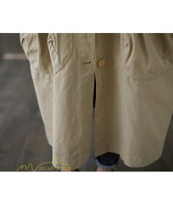 チェスターコート | トレンチコート レディース ロングコート 秋 秋コート フード付き 長袖 オーバーサイズ コート アウター ミリタリー 秋服 無地 カジュアル