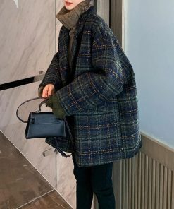 トレンチコート | チェック柄 チェスターコート レディース