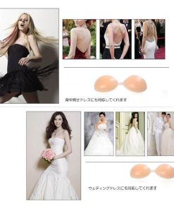 ビキニ | 美胸 シリコンパッド シリコンブラ 谷間 バストアップ 盛りブラ 粘着ブラ