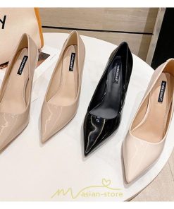 パンプス | 痛くない ハイヒール  走れる リクルート レディース 黒 ブラック ベージュ オフホワイト 歩きやすい ポインテッドトゥ 面接 9.5cm 通勤 靴 軽量