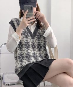 ニット・セーター | ニットベストレディース秋冬ニットトップス