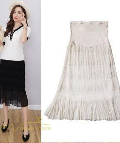 スカート | マタニティレディース Aラインロング丈 マタニティウェア 妊婦服 カジュアル 体型カバー 春 夏 ゆったり マタニティ ウエスト調整