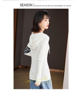 ニット・セーター | カーディガン レディース ニット 上品 カーデ ジャケット シンプル 長袖 秋 冬 秋冬 大人 レトロ風 着痩せ ウール 通勤 カジュアル フード付き 楽チン