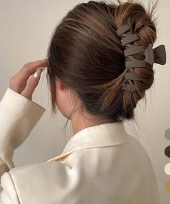 その他アクセサリー | 変形ヘアクリップ大人っぽいまとめ髪可愛い
