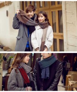 マフラー | 大判 カップル ストール 厚手 お揃い ペア 男女兼用レディース
