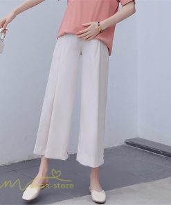 パンツ レギンス | パンツ マタニティ ワイドパンツ 着痩せ 無地 マタニティパンツ ウエスト調整 きれいめ 日常感 春 夏 新作 上品 カジュアル サマーパンツ マタニティウェア