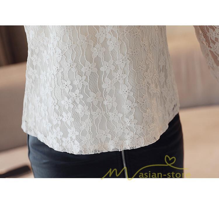 在庫ある | 短納期ブラウスレディースシャツ レースブラウス ビジネスカジュアルシャツトップス オフィスブラウス フォーマルシャツ 薄手 春夏衣装 通学通勤 リボン付き