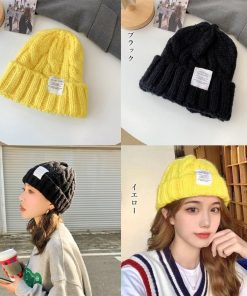 ニット帽 | ケーブル編み ニット帽子 レディース秋冬