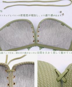 キャミソール | ブラトップ ランジェリー チューブトップ ノンワイヤー ショーツ ブラジャー 下着セット セット ベアトップ