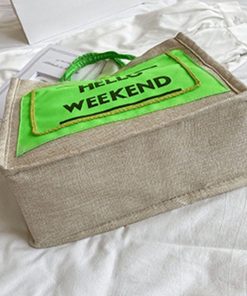 ハンドバッグ | ジュートバッグ 春夏リネン