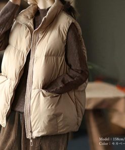 ベスト | フェイクダウンレディース 韓国風