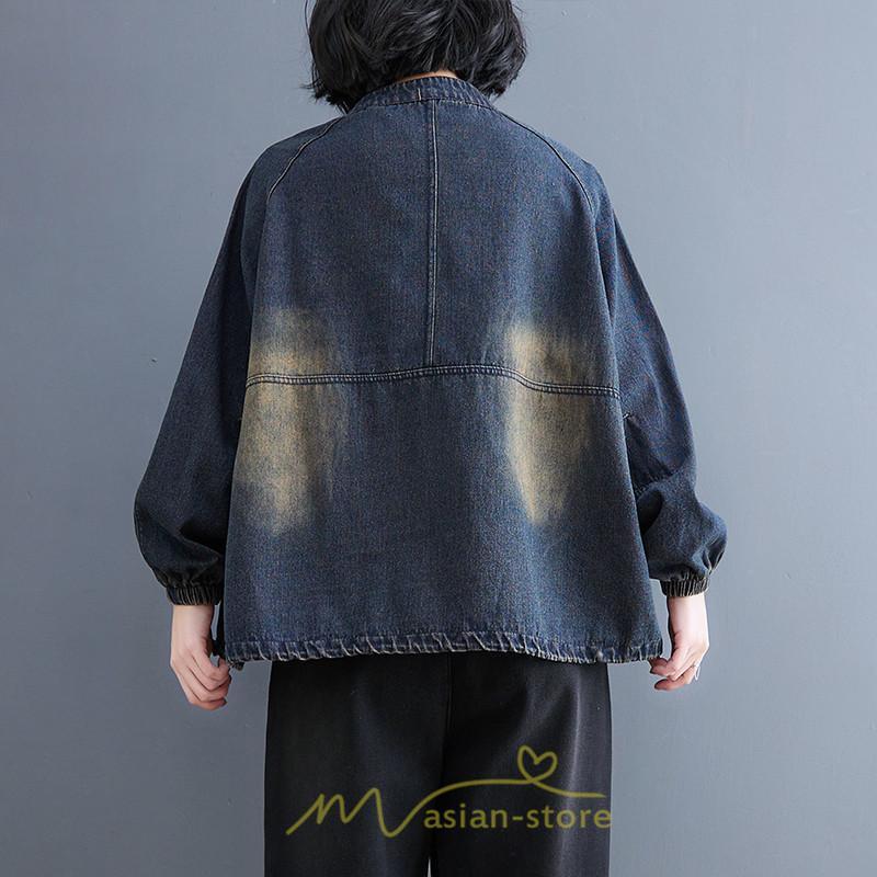 パーカー | デニム デニムレディース プルオーバー フード トレーナー チュニック ワンピース マタニティ 秋 冬 デニムワンピース 大きいサイズ