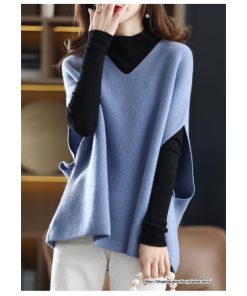 ベスト | ニットレディース プルオーバー Vネック 秋冬 チョッキ 重ね着 秋服 ジレー セーター 着痩せ 上着 ベスト レイヤード 秋コーデ カジュアル 細身