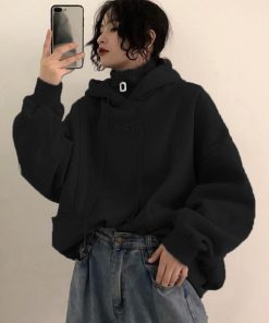 パーカ | 体型カバー オーバーサイズ レディース ロゴ フード付きパーカー トップス 裏起毛 トレーナー ロング丈 カジュアル