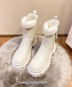 ブーツ | ムートンレディース 靴 裏ボア 裏起毛 シューズ サイドジップ 秋冬 暖か 防寒 疲れない 20代30代40代50だい 歩きやすい ファスナー 痛くない