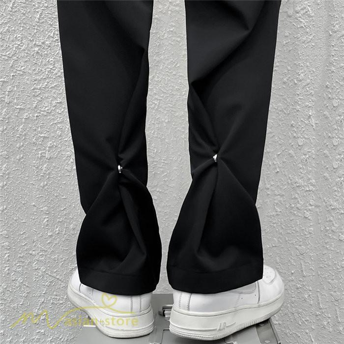 チノパン | ワイドパンツ メンズ カジュアルパンツ 夏新作 黒 アンクルパンツ ガウチョ パンツ 体型カバー 着痩せ 上品 3XL ビジネス 大きいサイズ サマーパンツ オフィス