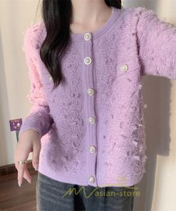 カーディガン | 2022秋冬ニットアウター レディース ニットニット セーター 長袖 羽織り フロントボタン 可愛い トップス 20代40代 通学通勤