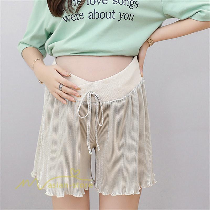 ショートパンツ | マタニティウェア パンツ マタニティパンツ サマーパンツ 夏 部屋着 カジュアル レディース ゆったり ウエスト調整 妊婦 マタニティ おしゃれ 大きいサイズ