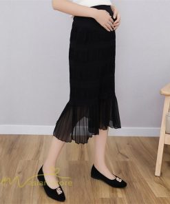 スカート | マタニティレディース Aラインロング丈 マタニティウェア 妊婦服 カジュアル 体型カバー 春 夏 ゆったり マタニティ ウエスト調整