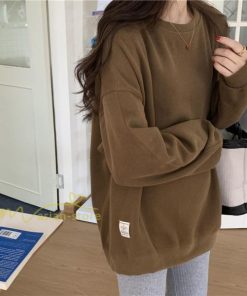 パーカー | トレーナー レディース シンプル 秋冬コーデ 長袖トレナー タグ 可愛い トップス 丸首 20代 30代 フリーサイズ ゆったり 体型カバー 40代 50代 Tシャツ