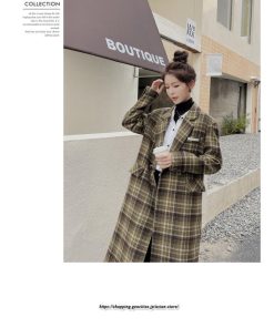 コート・ジャケット | コート レディース アウター チェスターコート ロング丈 ジャケット ロングジャケットコート 2022新作 チェック柄 厚手 ラシャ カジュアル