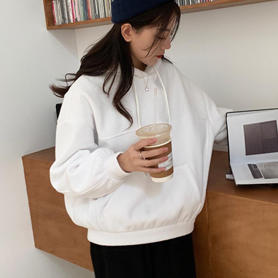 パーカ | スウェット パーカー 裏起毛 韓国風