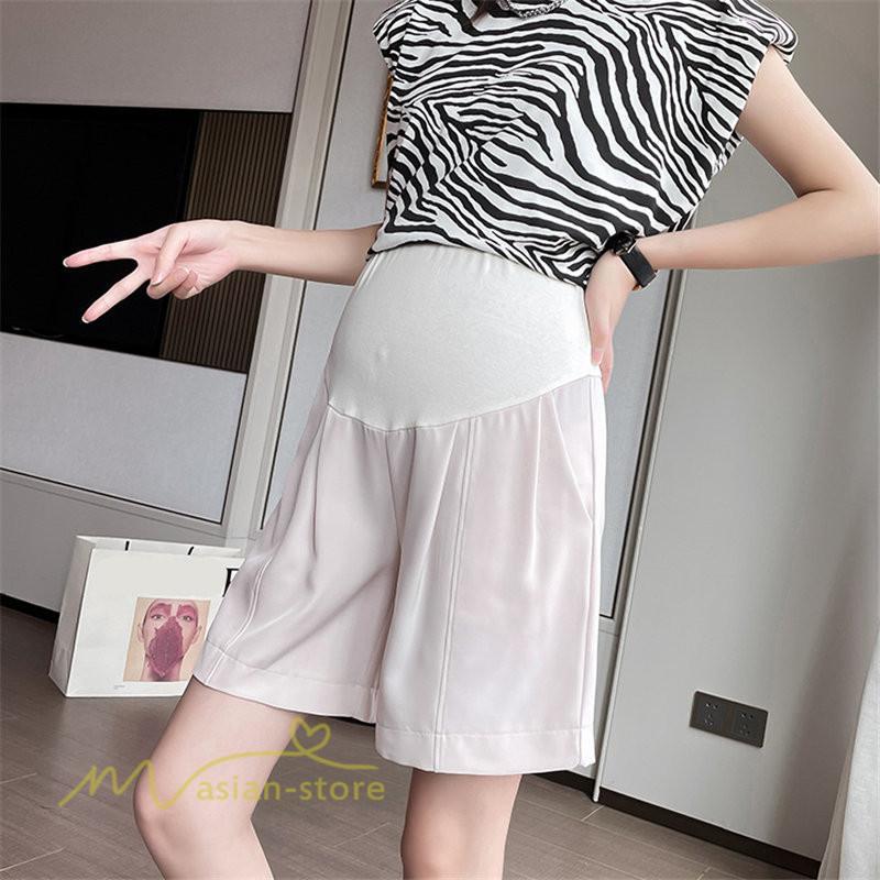 パンツ レギンス | マタニティ ショートパンツ 夏 サマーパンツ ハーフパンツ 通学 カジュアル パンツ マタニティパンツ おしゃれ ゆったり 妊婦服 上品 産後 ワイドパンツ 産前